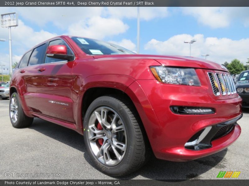  2012 Grand Cherokee SRT8 4x4 Deep Cherry Red Crystal Pearl