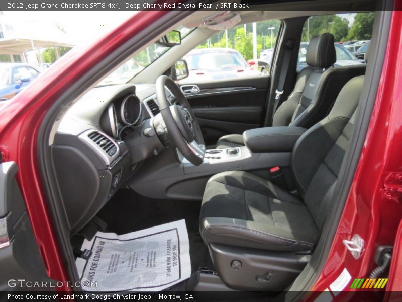  2012 Grand Cherokee SRT8 4x4 SRT Black Interior