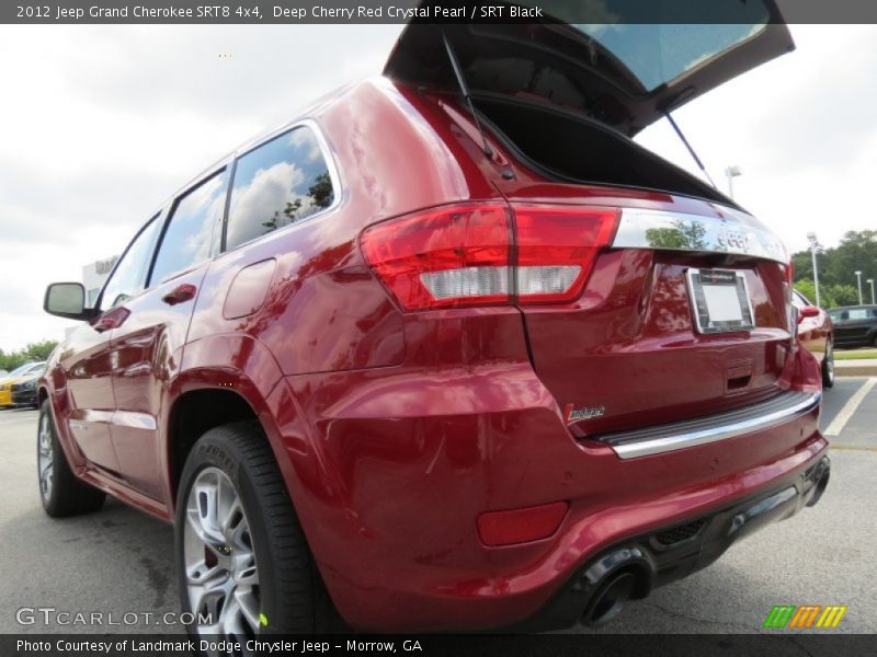 Deep Cherry Red Crystal Pearl / SRT Black 2012 Jeep Grand Cherokee SRT8 4x4