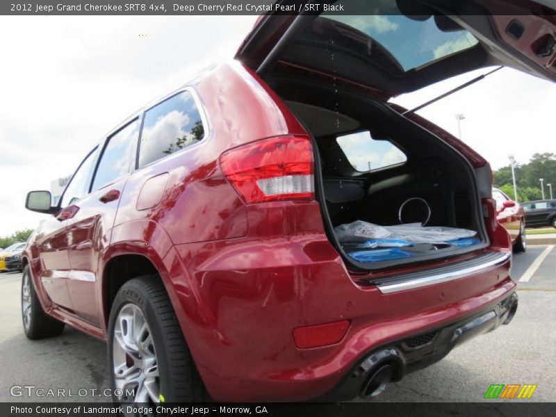 Deep Cherry Red Crystal Pearl / SRT Black 2012 Jeep Grand Cherokee SRT8 4x4