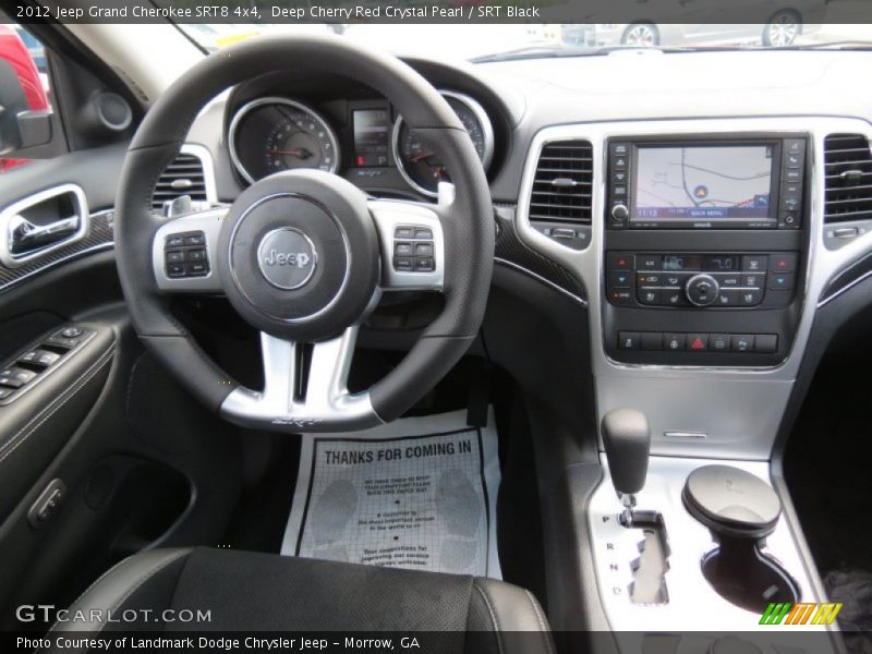Dashboard of 2012 Grand Cherokee SRT8 4x4