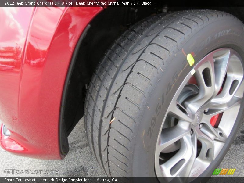 Deep Cherry Red Crystal Pearl / SRT Black 2012 Jeep Grand Cherokee SRT8 4x4