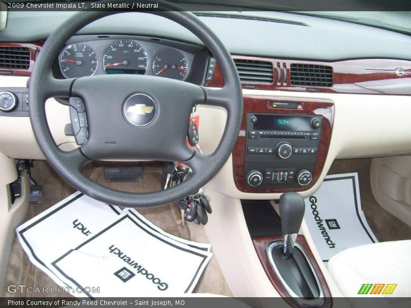 Slate Metallic / Neutral 2009 Chevrolet Impala LT