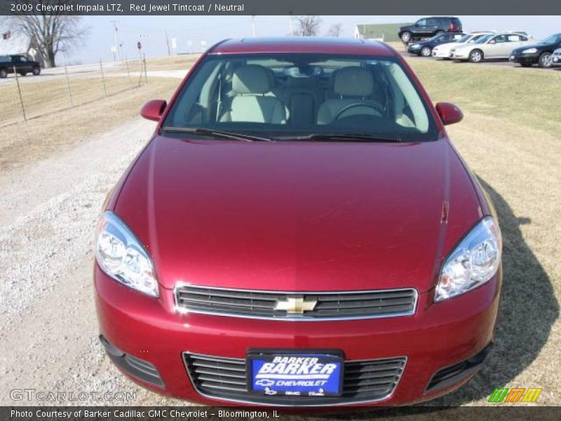 Red Jewel Tintcoat / Neutral 2009 Chevrolet Impala LTZ