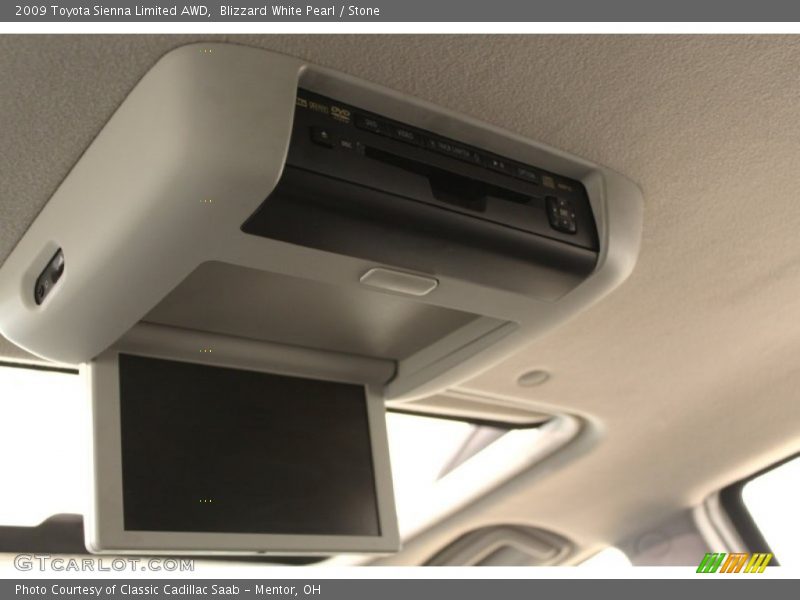 Blizzard White Pearl / Stone 2009 Toyota Sienna Limited AWD