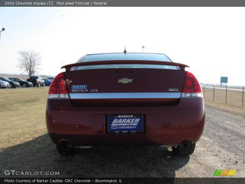 Red Jewel Tintcoat / Neutral 2009 Chevrolet Impala LTZ