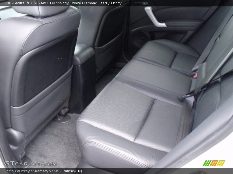 White Diamond Pearl / Ebony 2009 Acura RDX SH-AWD Technology