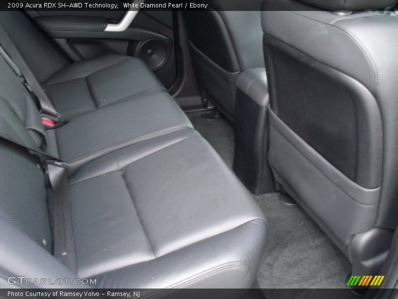 White Diamond Pearl / Ebony 2009 Acura RDX SH-AWD Technology