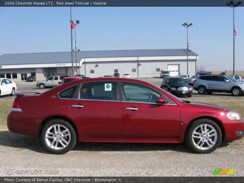Red Jewel Tintcoat / Neutral 2009 Chevrolet Impala LTZ