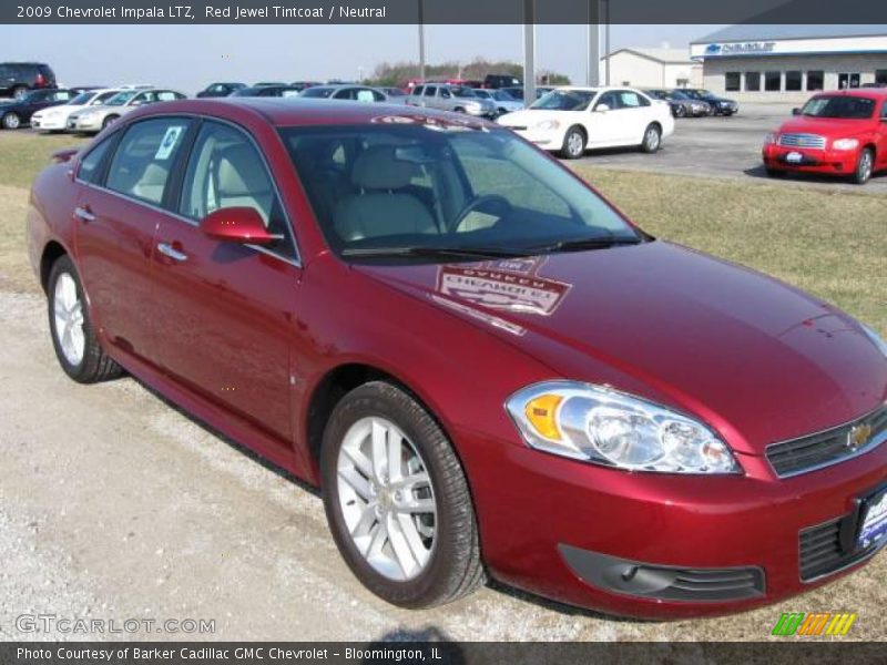 Red Jewel Tintcoat / Neutral 2009 Chevrolet Impala LTZ