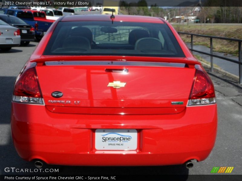 Victory Red / Ebony 2012 Chevrolet Impala LT