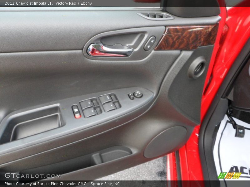 Victory Red / Ebony 2012 Chevrolet Impala LT