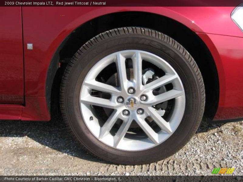 Red Jewel Tintcoat / Neutral 2009 Chevrolet Impala LTZ