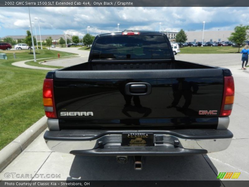 Onyx Black / Graphite 2002 GMC Sierra 1500 SLT Extended Cab 4x4