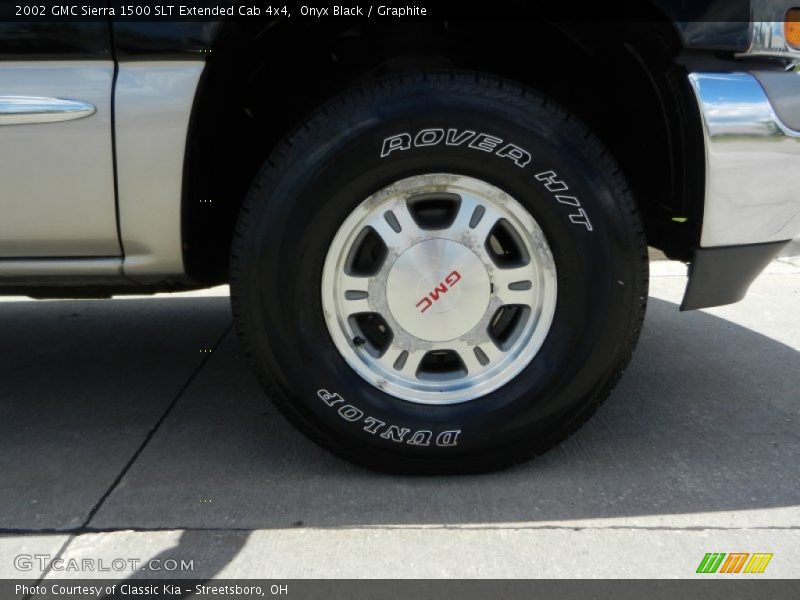 Onyx Black / Graphite 2002 GMC Sierra 1500 SLT Extended Cab 4x4