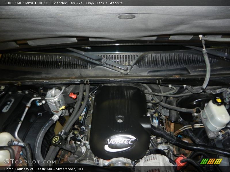 Onyx Black / Graphite 2002 GMC Sierra 1500 SLT Extended Cab 4x4
