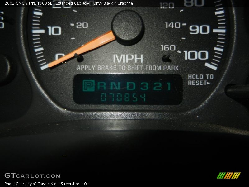 Onyx Black / Graphite 2002 GMC Sierra 1500 SLT Extended Cab 4x4