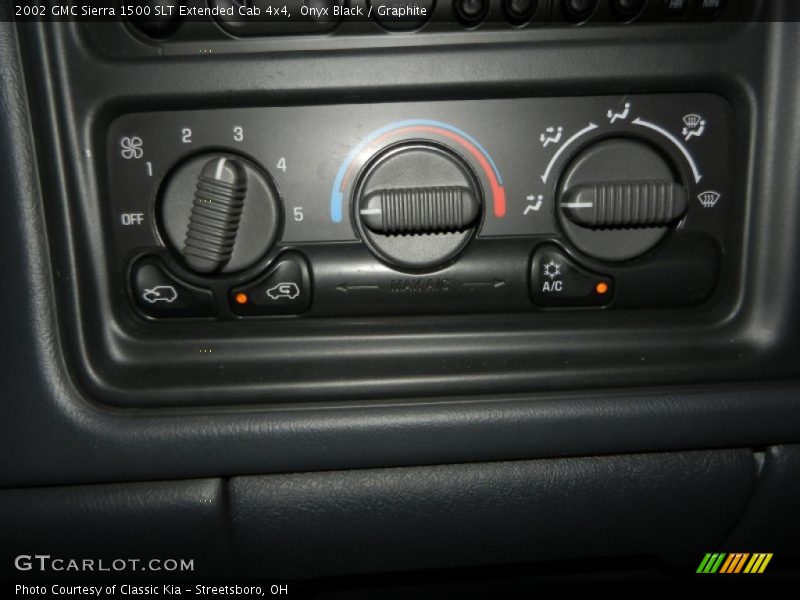 Onyx Black / Graphite 2002 GMC Sierra 1500 SLT Extended Cab 4x4