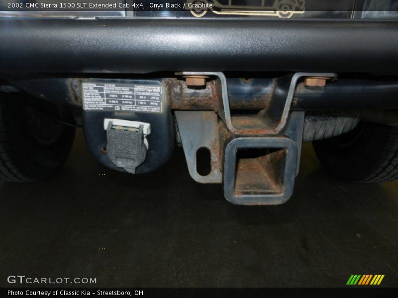 Onyx Black / Graphite 2002 GMC Sierra 1500 SLT Extended Cab 4x4