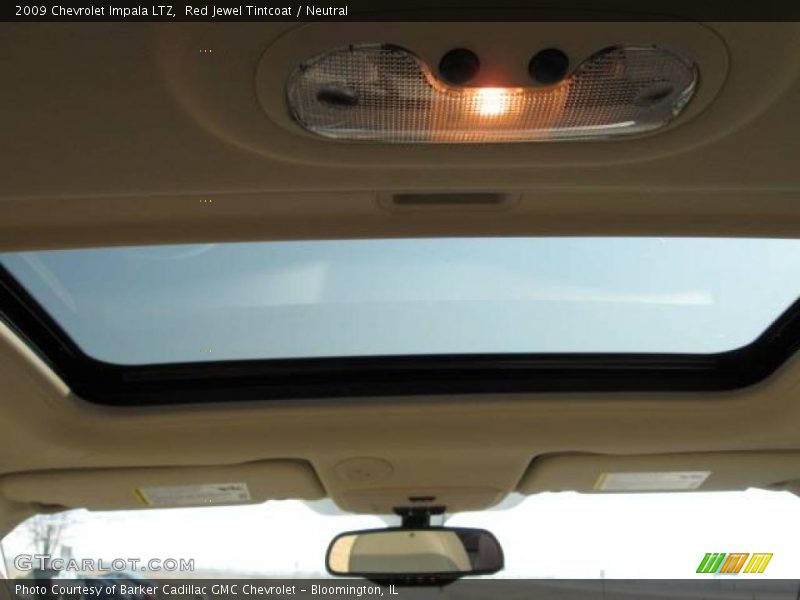 Red Jewel Tintcoat / Neutral 2009 Chevrolet Impala LTZ