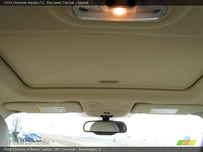 Red Jewel Tintcoat / Neutral 2009 Chevrolet Impala LTZ