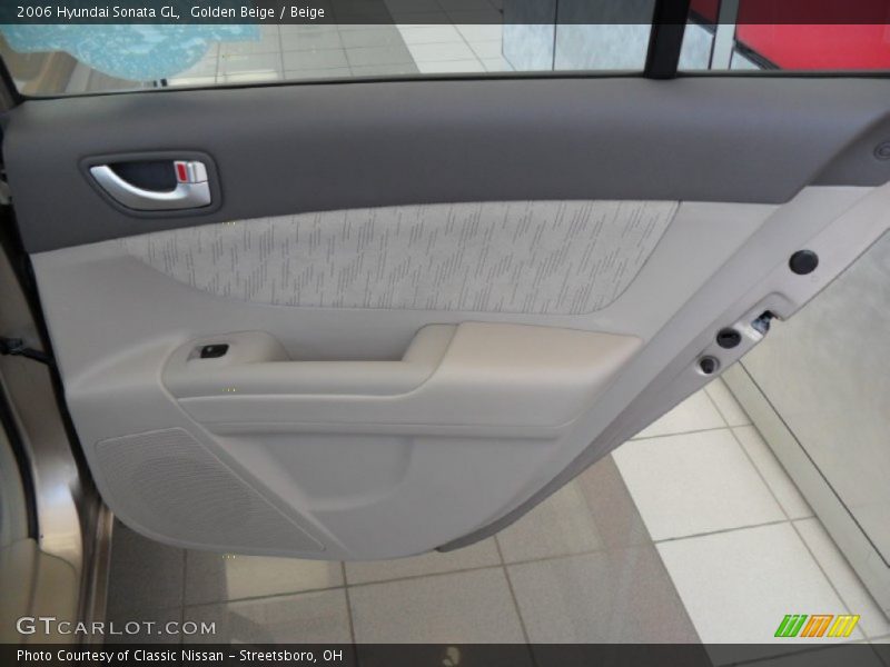 Golden Beige / Beige 2006 Hyundai Sonata GL