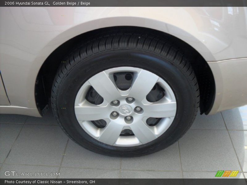 Golden Beige / Beige 2006 Hyundai Sonata GL