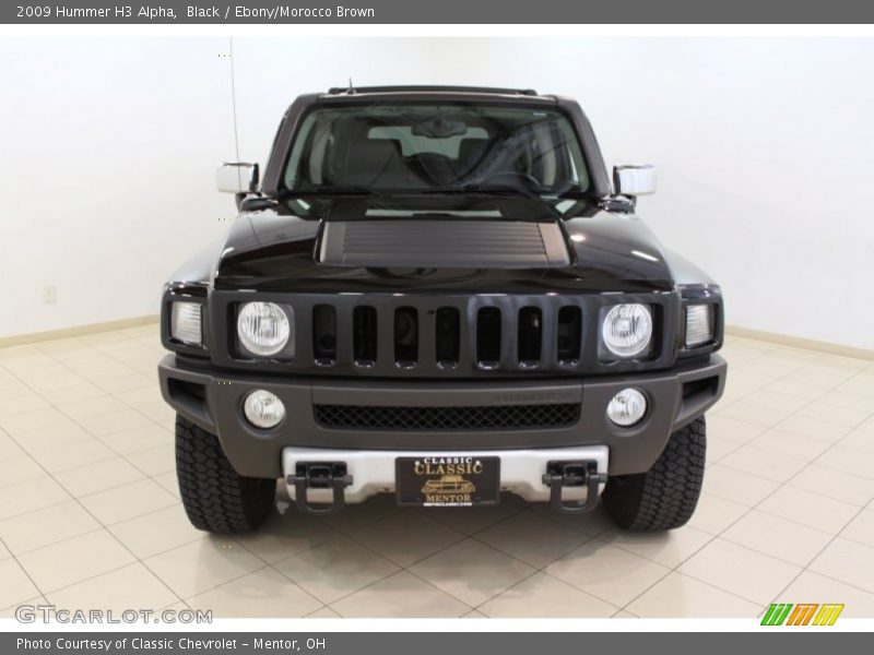 Black / Ebony/Morocco Brown 2009 Hummer H3 Alpha