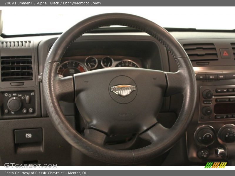  2009 H3 Alpha Steering Wheel