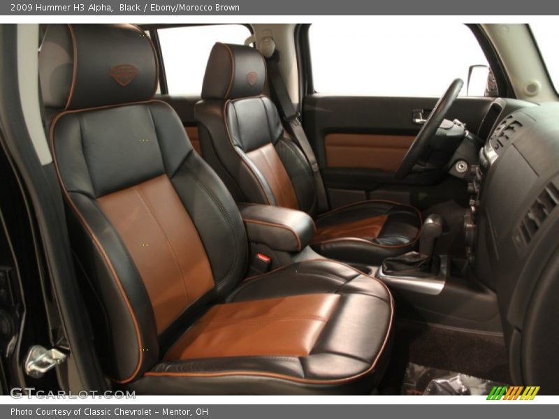  2009 H3 Alpha Ebony/Morocco Brown Interior