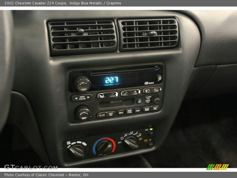 Audio System of 2002 Cavalier Z24 Coupe