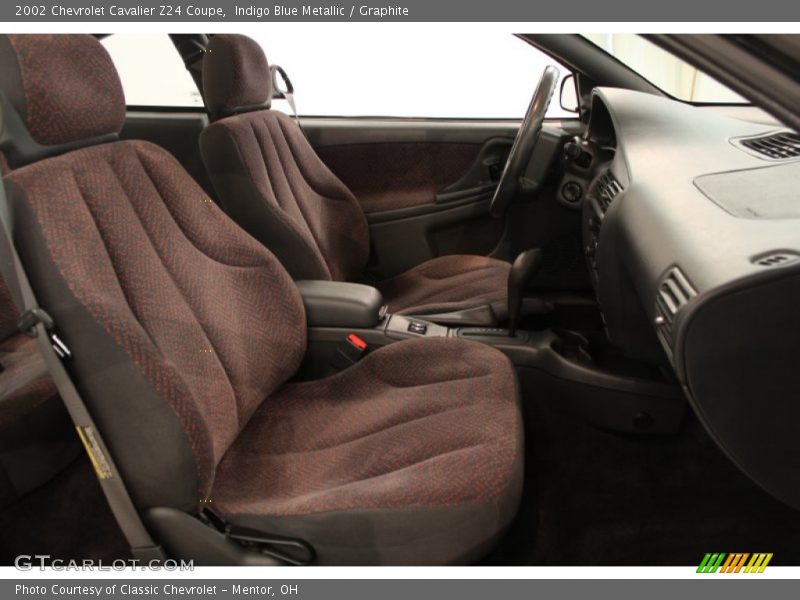 Front Seat of 2002 Cavalier Z24 Coupe