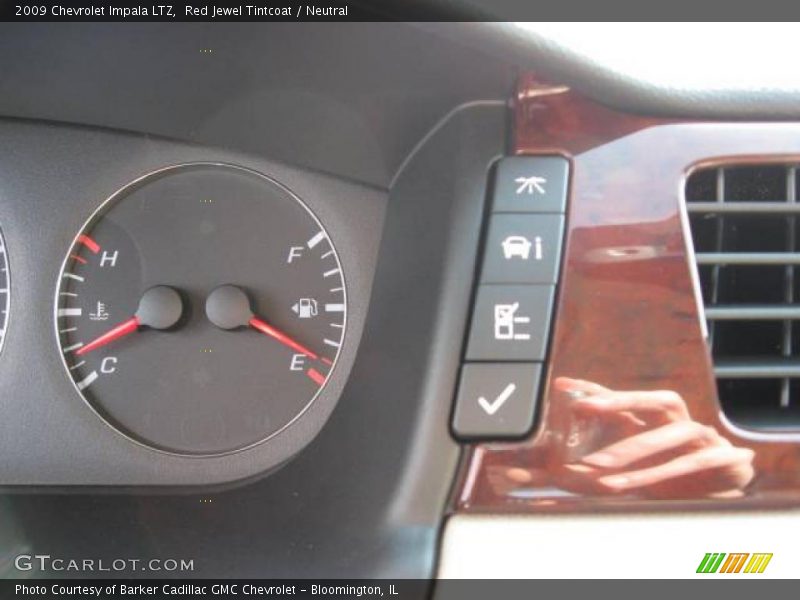 Red Jewel Tintcoat / Neutral 2009 Chevrolet Impala LTZ