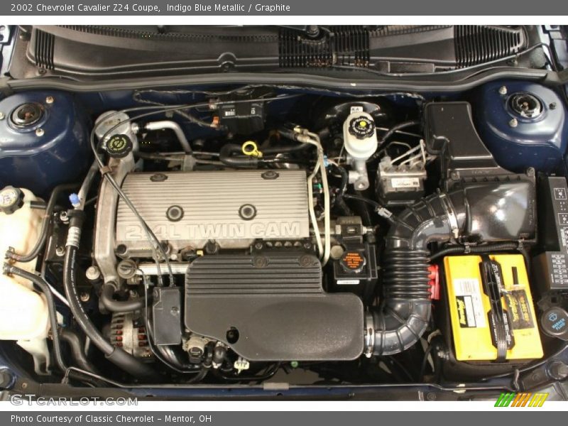  2002 Cavalier Z24 Coupe Engine - 2.4 Liter DOHC 16-Valve 4 Cylinder