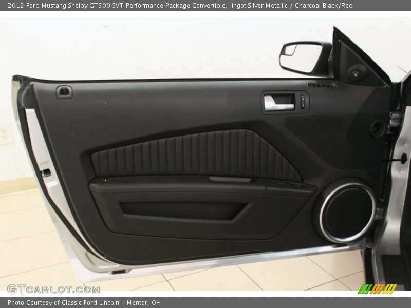 Door Panel of 2012 Mustang Shelby GT500 SVT Performance Package Convertible