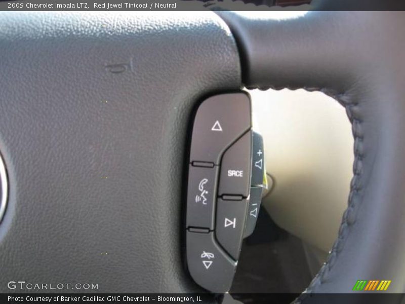 Red Jewel Tintcoat / Neutral 2009 Chevrolet Impala LTZ