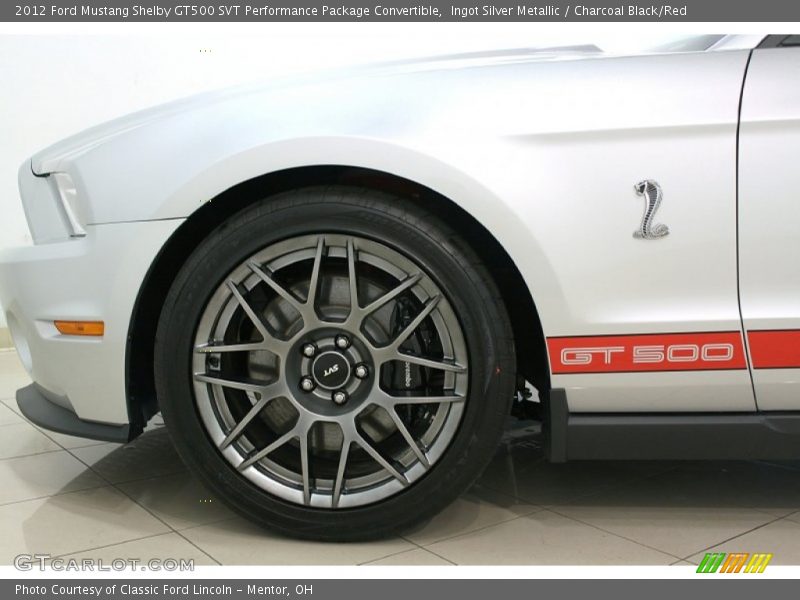  2012 Mustang Shelby GT500 SVT Performance Package Convertible Wheel