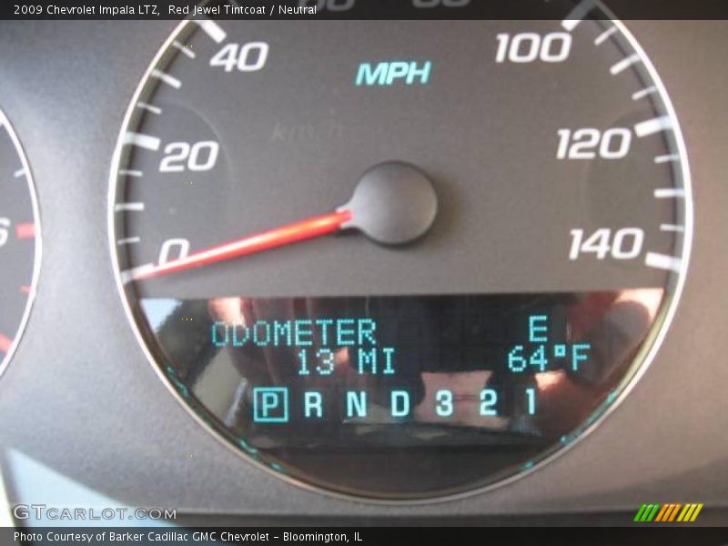 Red Jewel Tintcoat / Neutral 2009 Chevrolet Impala LTZ