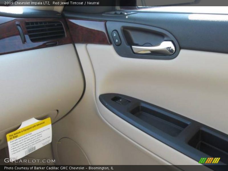 Red Jewel Tintcoat / Neutral 2009 Chevrolet Impala LTZ