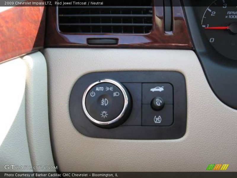 Red Jewel Tintcoat / Neutral 2009 Chevrolet Impala LTZ