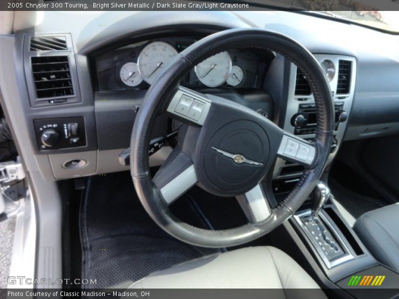 Bright Silver Metallic / Dark Slate Gray/Light Graystone 2005 Chrysler 300 Touring