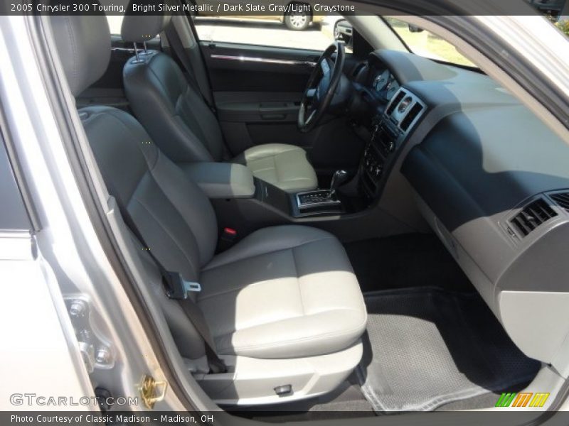 Bright Silver Metallic / Dark Slate Gray/Light Graystone 2005 Chrysler 300 Touring