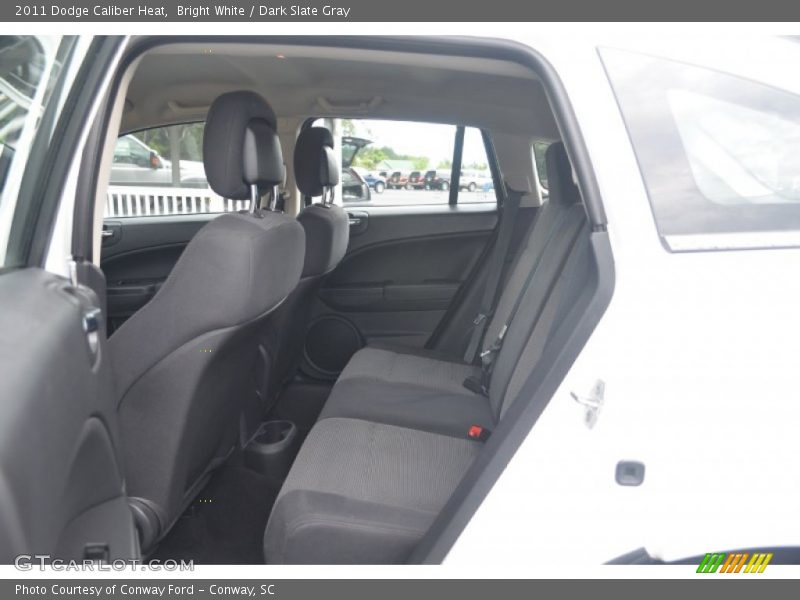Bright White / Dark Slate Gray 2011 Dodge Caliber Heat