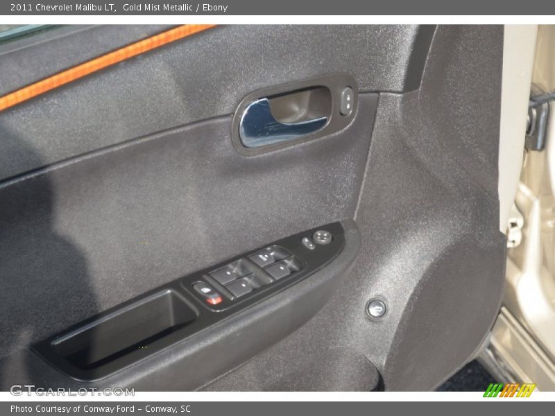 Gold Mist Metallic / Ebony 2011 Chevrolet Malibu LT