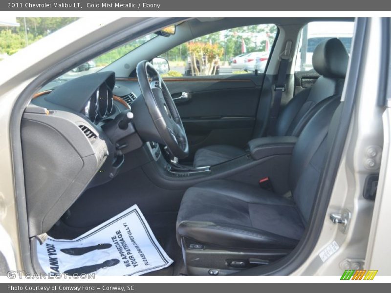 Gold Mist Metallic / Ebony 2011 Chevrolet Malibu LT