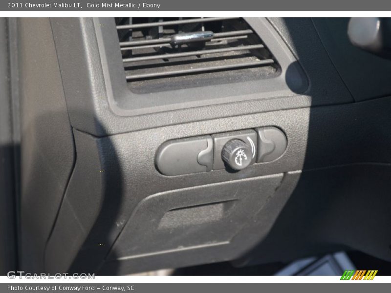 Gold Mist Metallic / Ebony 2011 Chevrolet Malibu LT