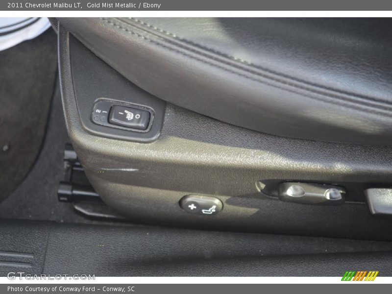 Gold Mist Metallic / Ebony 2011 Chevrolet Malibu LT