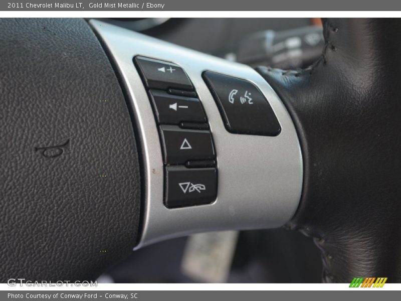 Gold Mist Metallic / Ebony 2011 Chevrolet Malibu LT