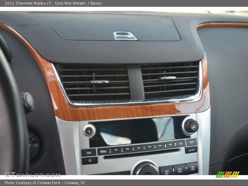 Gold Mist Metallic / Ebony 2011 Chevrolet Malibu LT