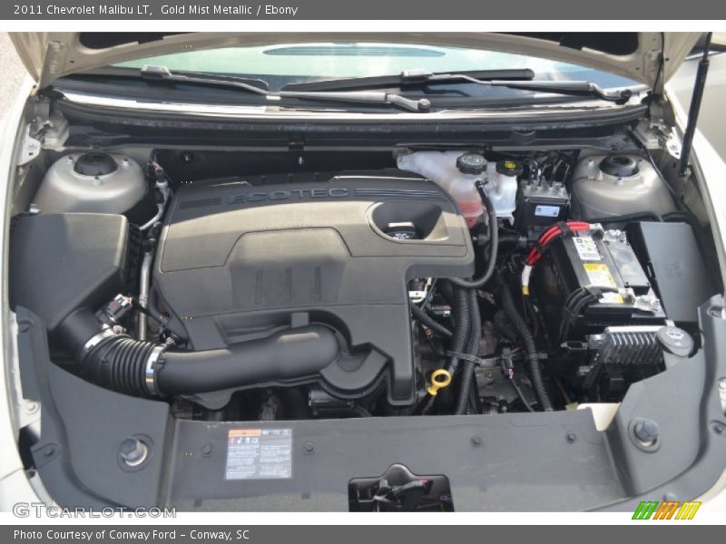 Gold Mist Metallic / Ebony 2011 Chevrolet Malibu LT
